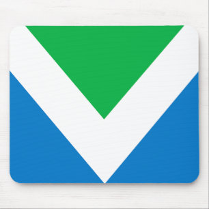 Vegan Flag Mouse Pad