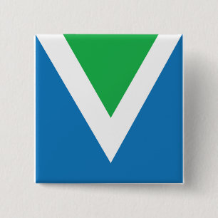Vegan Flag Square button