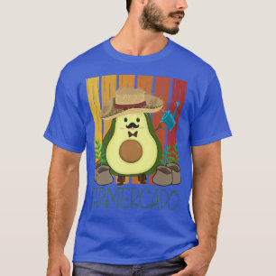 Vegan Food And Avocado Lover Or Guacamole Or Avoca T-Shirt