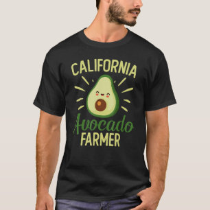 Vegan Food And Avocado  Or Guacamole Or Avocado Fa T-Shirt