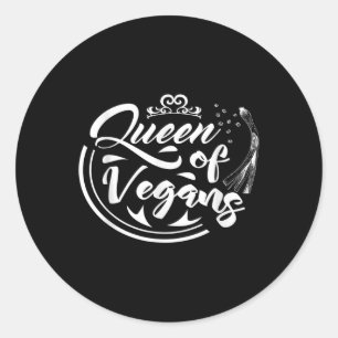 Vegan For Animal And Environmental Protection Classic Round Sticker
