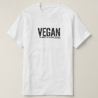 Vegan For Simple Shirt (White)