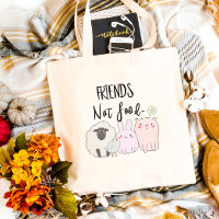 Vegan Friends Not Food Pig Sheep Resuable