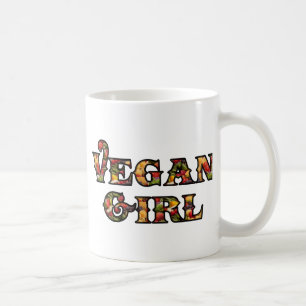 Vegan Girl Coffee Mug