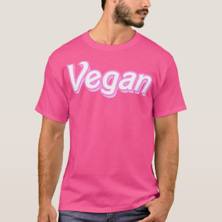 Vegan Girl font T-Shirt