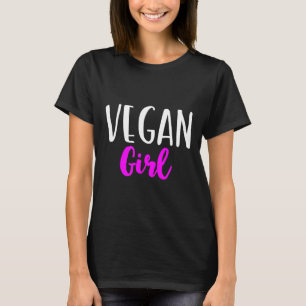 Vegan Girl Women Funny Veganism Cute Gift T-Shirt
