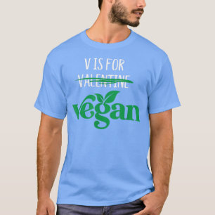Vegan Girlfriend Cute Vegetarian Not Valentine Boy T-Shirt