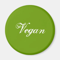 Vegan. Green. Slogan. Custom