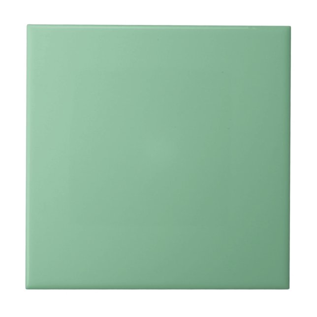 Vegan Green Square Kitchen and Bathroom Tile (Front)