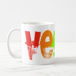 Vegan Grunge Rainbow Mug