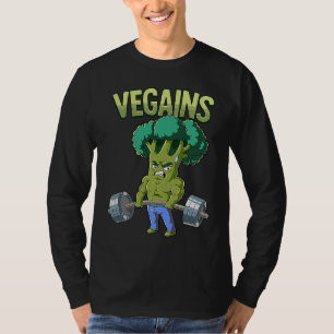 Vegan Gym Bodybuilding Vegains T-Shirt