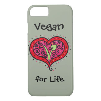 Vegan Heart Case-Mate iPhone Case