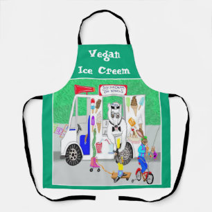 Vegan Ice Creem Apron