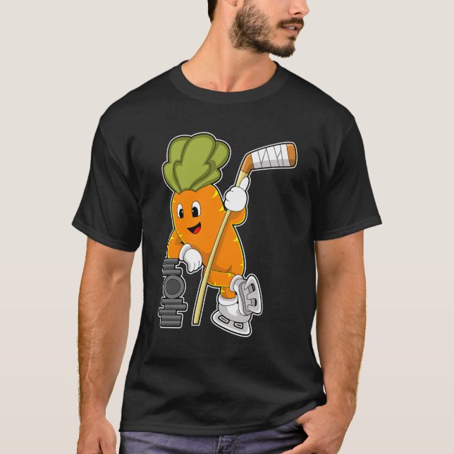 Vegan Ice hockey Ice hockey stick T-Shirt (Front)