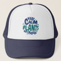 Vegan Keep Calm Plants Have Protein Vegetarian Fun