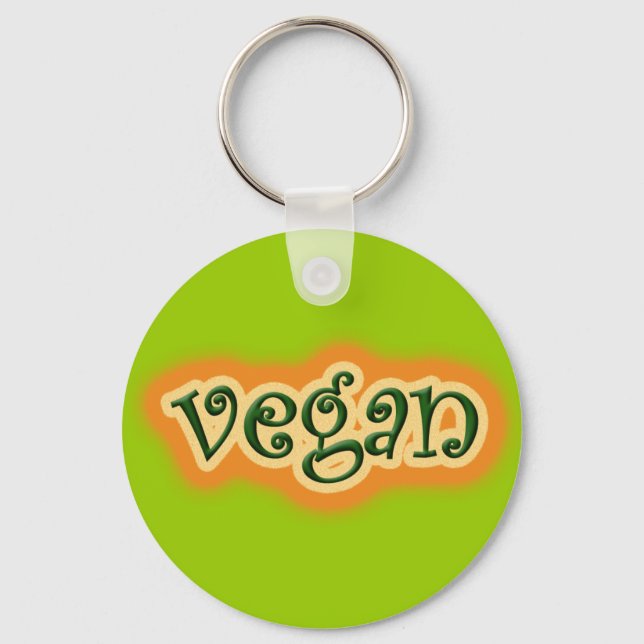 Vegan Key Ring (Front)