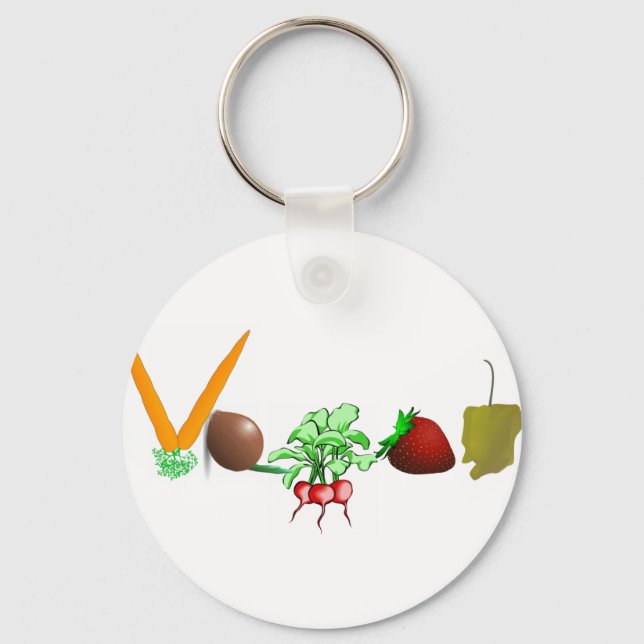 Vegan Key Ring (Front)