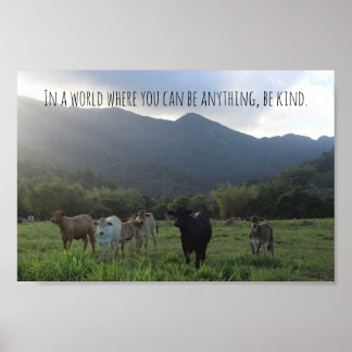 Vegan Kindness poster