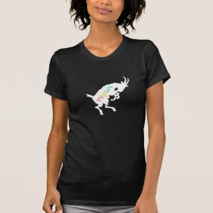 Vegan leaping goat T-Shirt