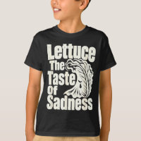 Vegan lettuce silhouette plant based humour