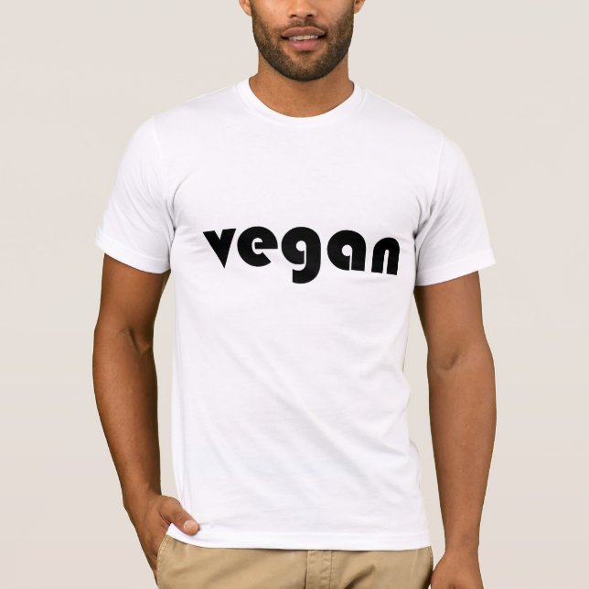 vegan logo T-Shirt (Front)