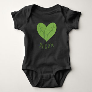 VEGAN LOVE T-Shirt Baby Bodysuit