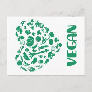 Vegan Lover Postcard