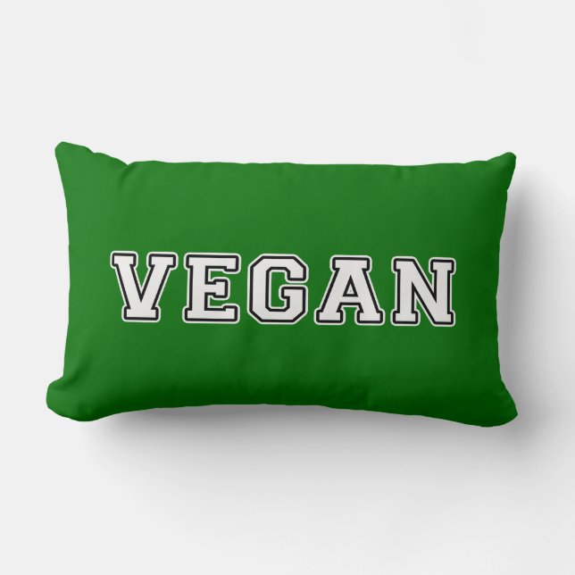 Vegan Lumbar Cushion (Front)