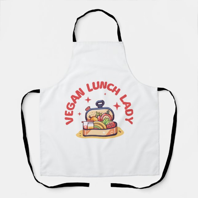VEGAN LUNCH LADY’S APRON (Front)
