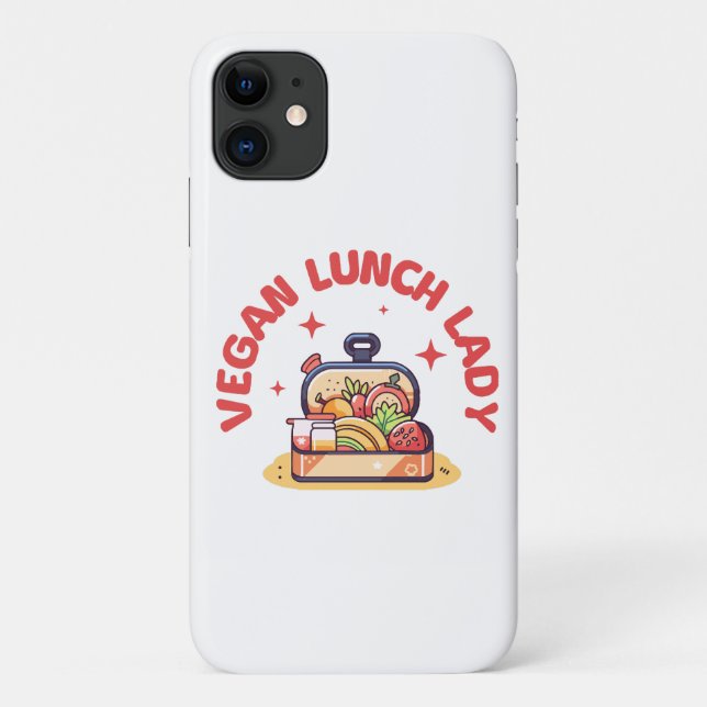 VEGAN LUNCH LADY’S Case-Mate iPhone CASE (Back)