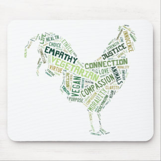 Vegan Mosaic Mouse Pad
