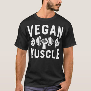 Vegan Muscle T Shirt for Men Women Funny Vegetaria