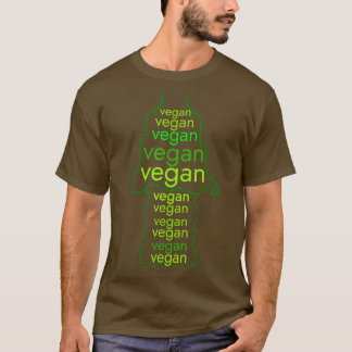 Vegan Mushroom,Vegan Words,Vegan Gift Ideas,Vegan  T-Shirt
