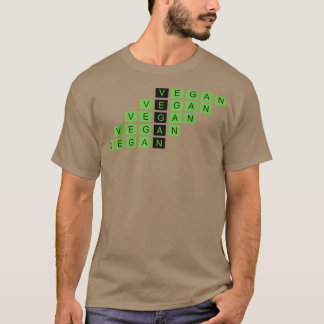Vegan, Organic, No Meat, Vegan, vegetarian  T-Shirt