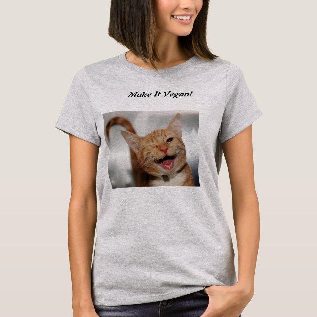 Vegan Pancakes T-Shirt (Front)