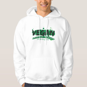 Vegan Peace Love Compassion Hoodie
