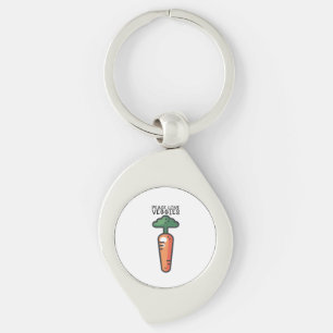Vegan - Peace Love Veggies Key Ring