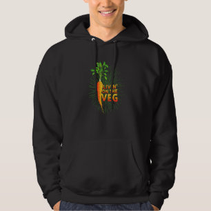Vegan Plant Based Vegetarian Diet Veganism Veggies Hoodie