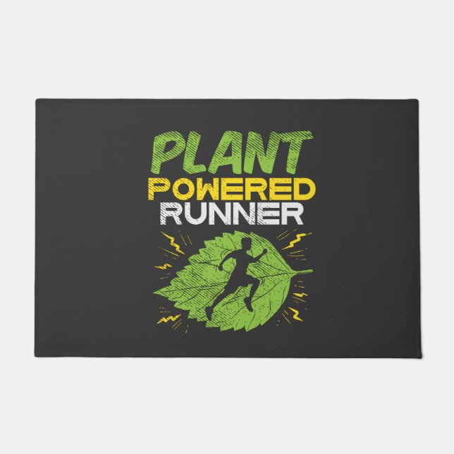 Vegan - Plant Powered Runner Doormat (Front)
