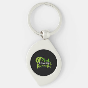 Vegan - Plant Powered Runner Key Ring