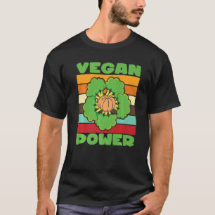 vegan power For Plant Powered vegan vegetarians Pr T-Shirt