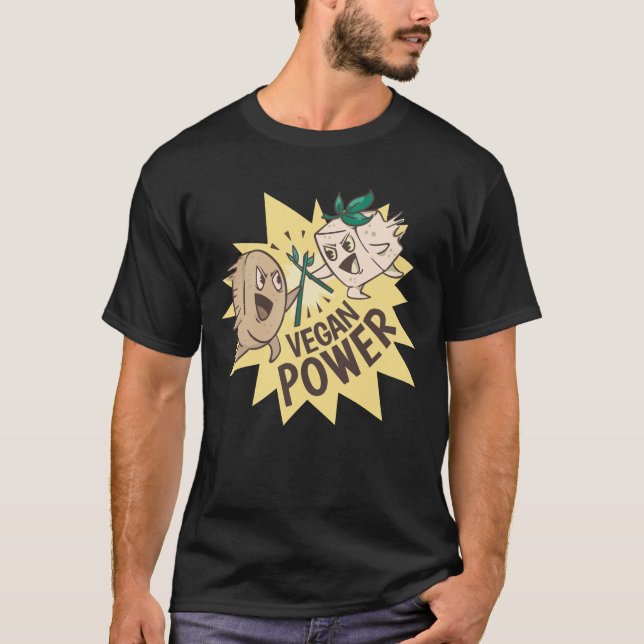Vegan power T-Shirt (Front)