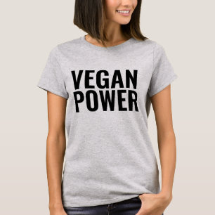 VEGAN POWER T-SHIRTS TEES