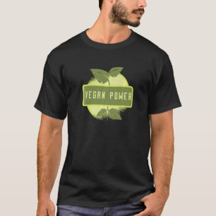 Vegan Power Vegetarian Plant Apple Bodybuilding Wo T-Shirt