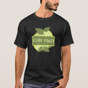 Vegan Power Vegetarian Plant Apple Bodybuilding Wo T-Shirt