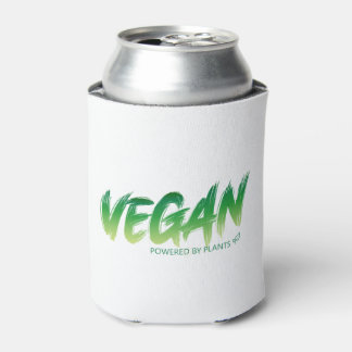 Vegan - Powered by plants Can Cooler