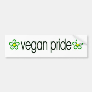 Vegan Pride bumper sticker