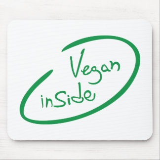 Vegan products mouse pad