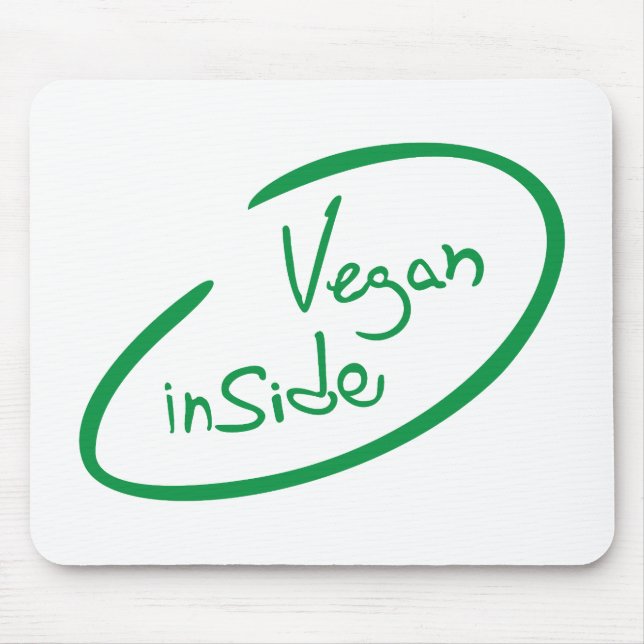 Vegan products mouse pad (Front)