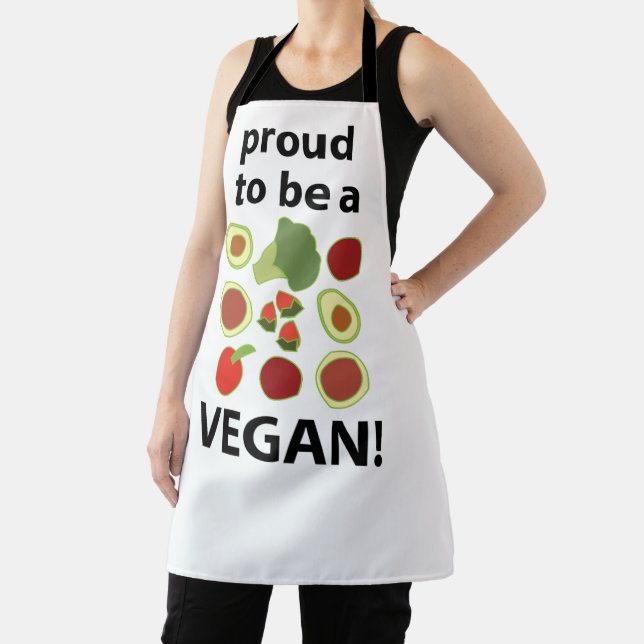 Vegan Proud To Be A Vegan Apron (Insitu)